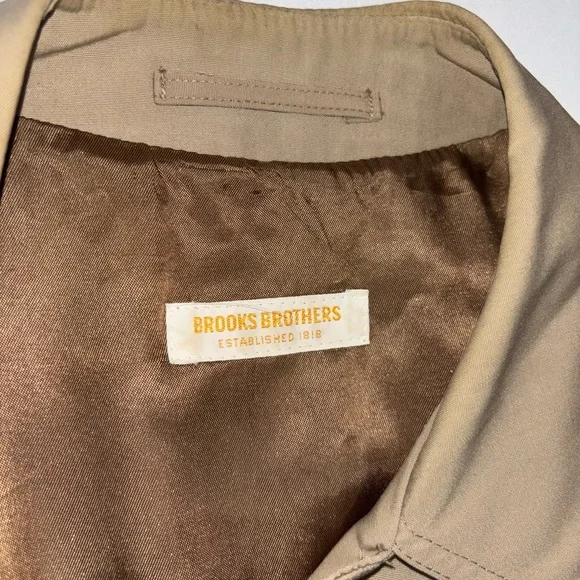 Brooks Brothers trench coat